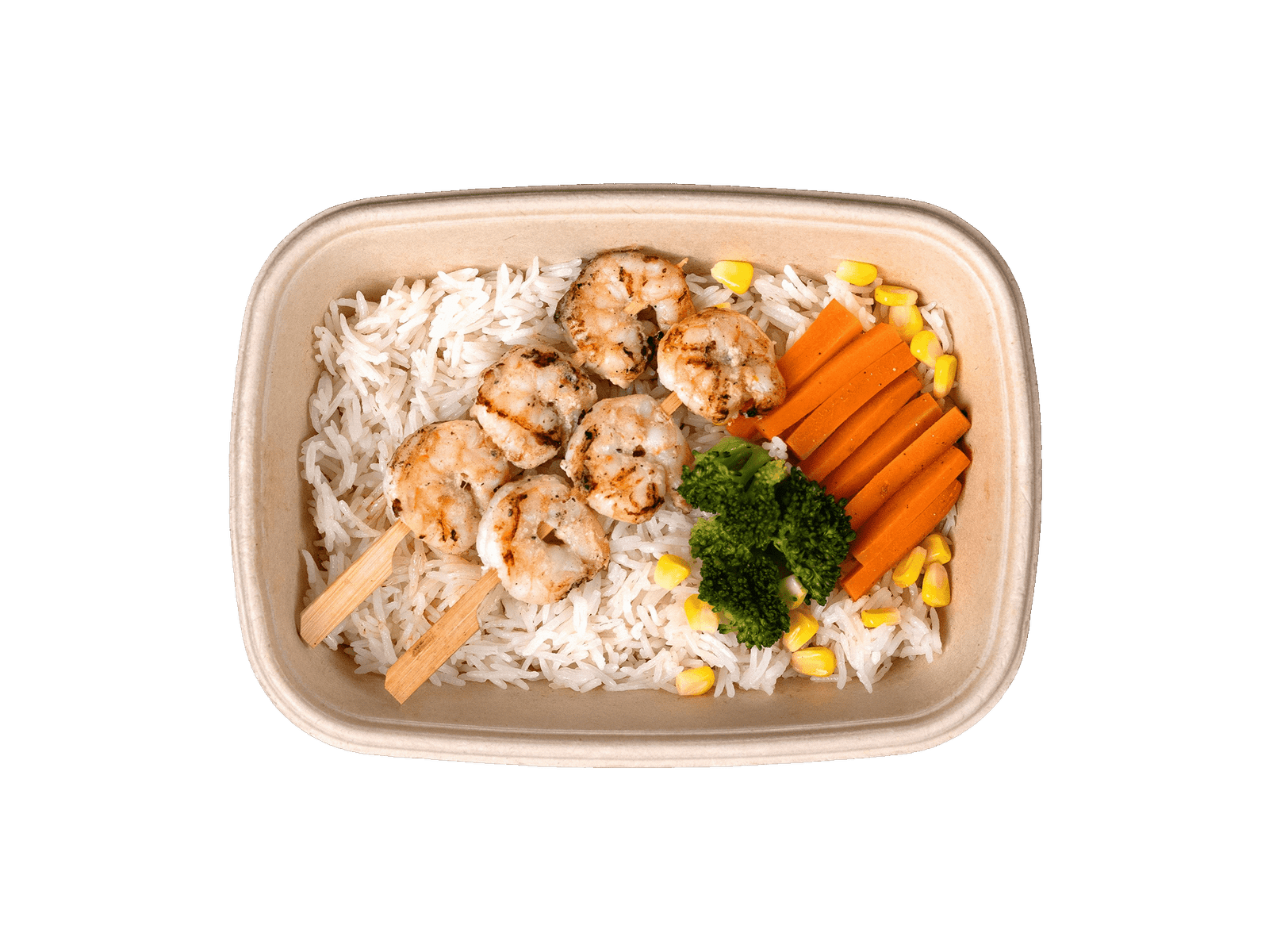 جمبري مع الأرز 