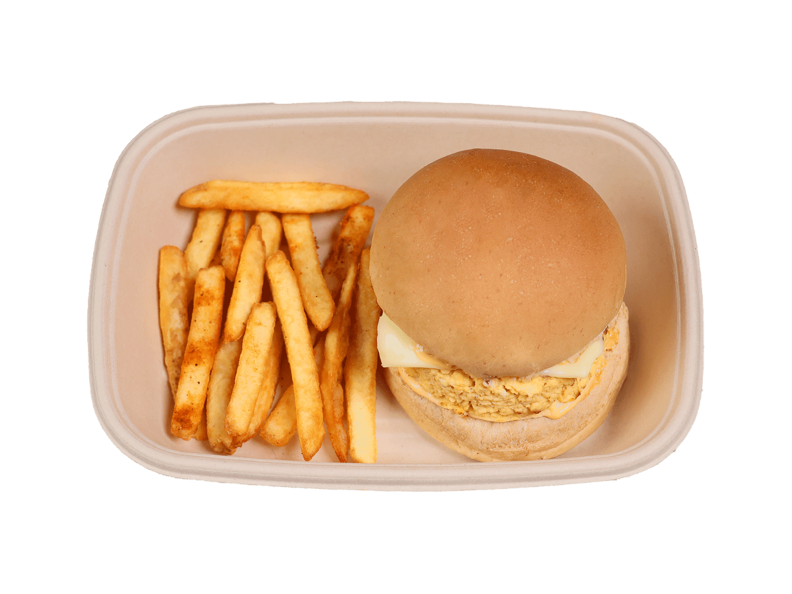 ساندوتش البيض والجبن