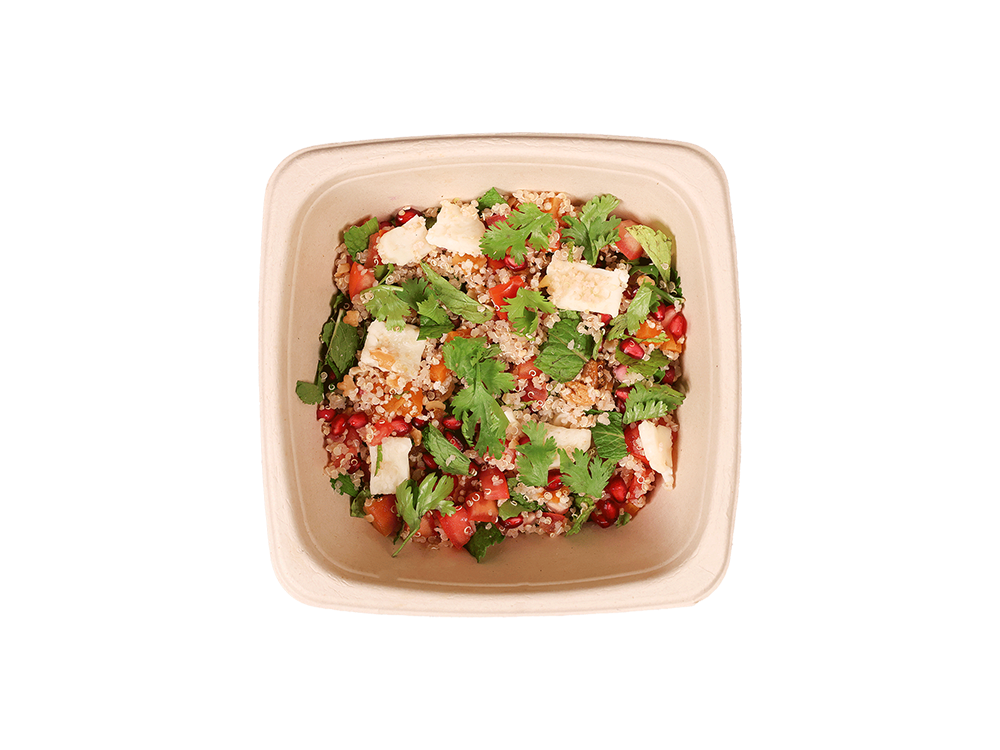 سلطة الكينوا بالحلومي 