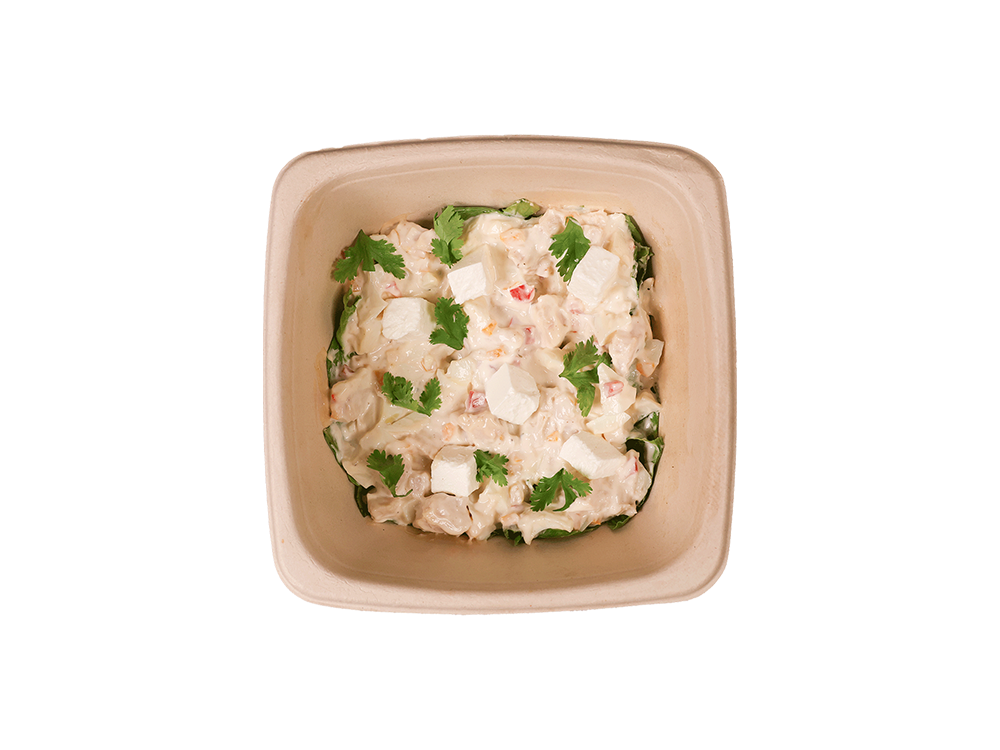 سلطة كيتو البيض